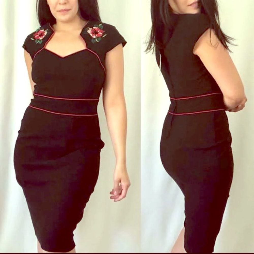 Hell Bunny Vixen Wiggle Dress